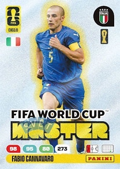 Fabio Cannavaro Italy Panini FIFA World Cup 2026 Adrenalyn XL FIFA World Cup Master #DB18